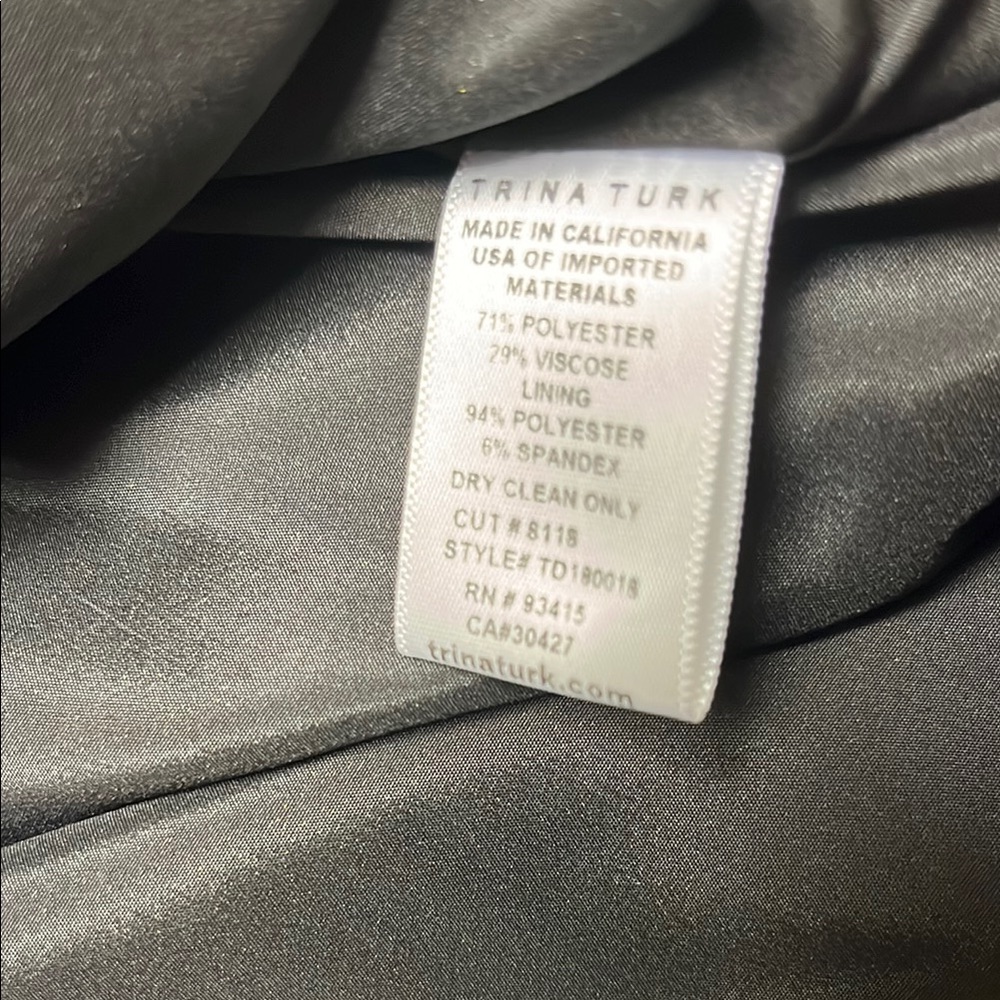 Trina Turk Metallic Striped‎ Shift Dress - Picture 10 of 13